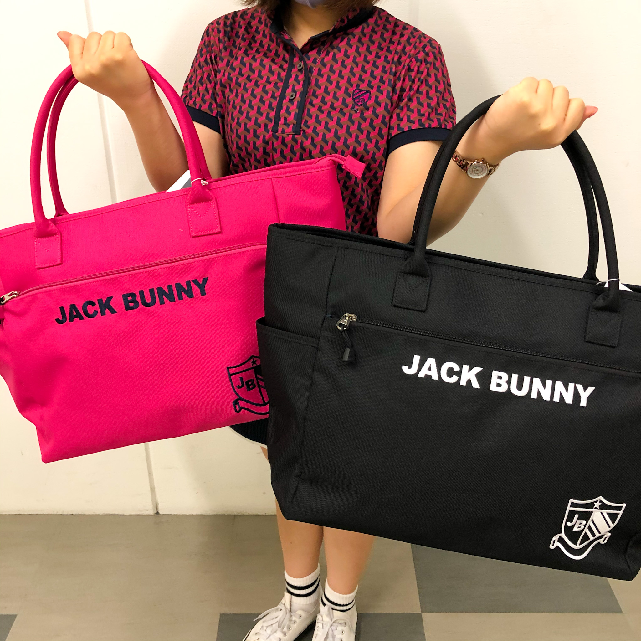 JackBunny  BIGトートバッグ　ロッカーバック